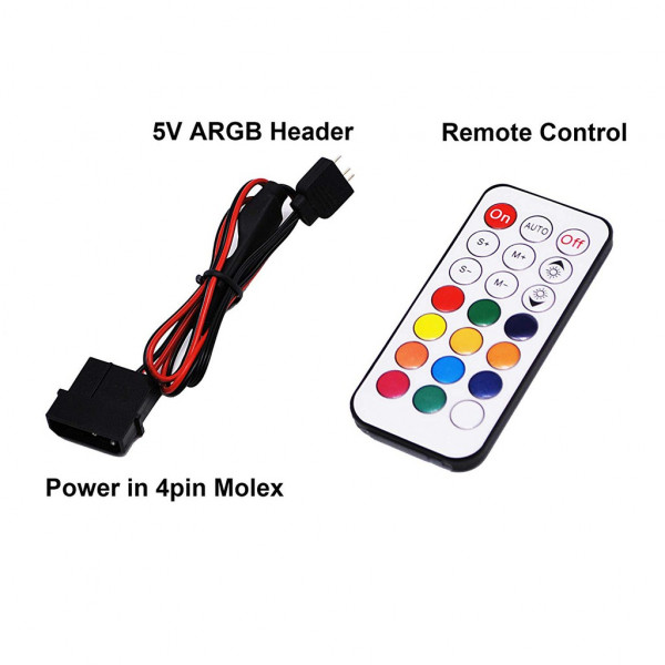 CONTROLADOR  REMOTO DE LED ARGB AZZA / 3PIN RGB